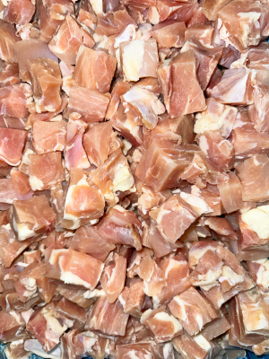 Hähnchen-Schenkelfleisch ausgelöst