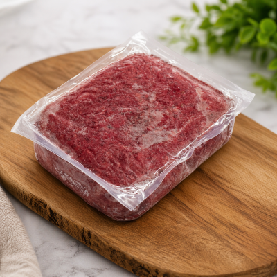 Preview: Natürlicher Kaninchen-Mix im Frischepack – saftiges BARF-Fleisch mit wertvollen Bestandteilen für eine gesunde Tierernährung.