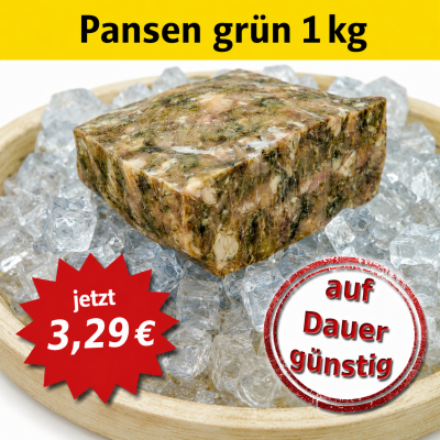 TOP Angebot Pansen grün 1kg
