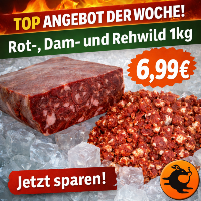 Wildfleisch im Angebot