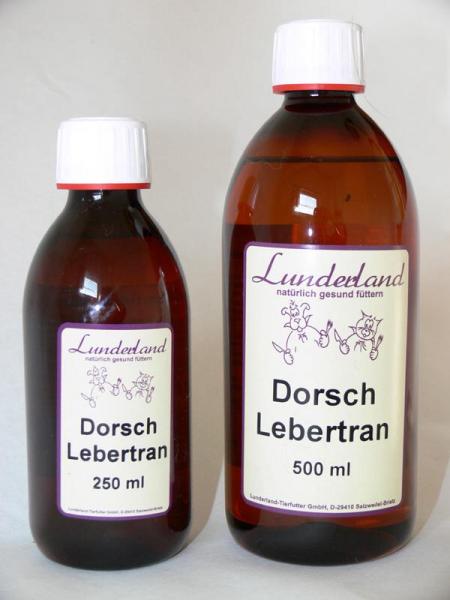 Lunderland Dorsch Lebertran 250ml