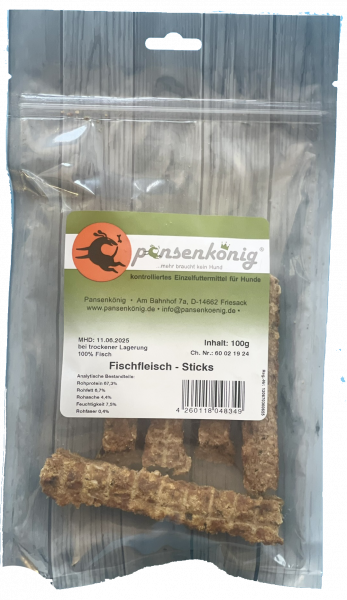 Fischfleisch-Sticks 100g