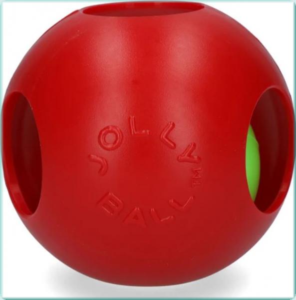 Jolly Teaser Ball 10 cm Rot oder Blau
