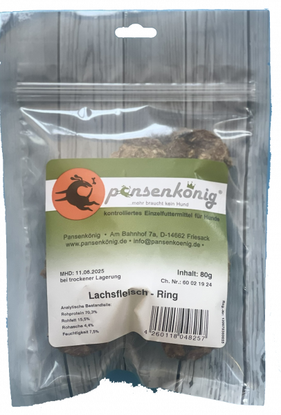 Lachsfleisch-Ring 80g