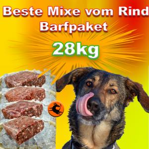 Beste-Mixe vom Rind 28kg Barfpaket