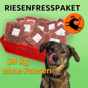 Riesen-Fresspaket 28kg (o.Pansen)