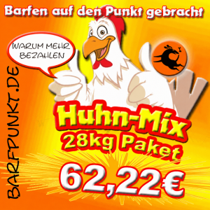 Huhn-Mix 28kg Barf Paket