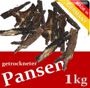 Rinderpansen, getrocknet 1kg