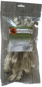 Kaninchenohren mit Fell 100g