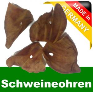 100 Schweineohren, getrocknet (ca. 5kg)